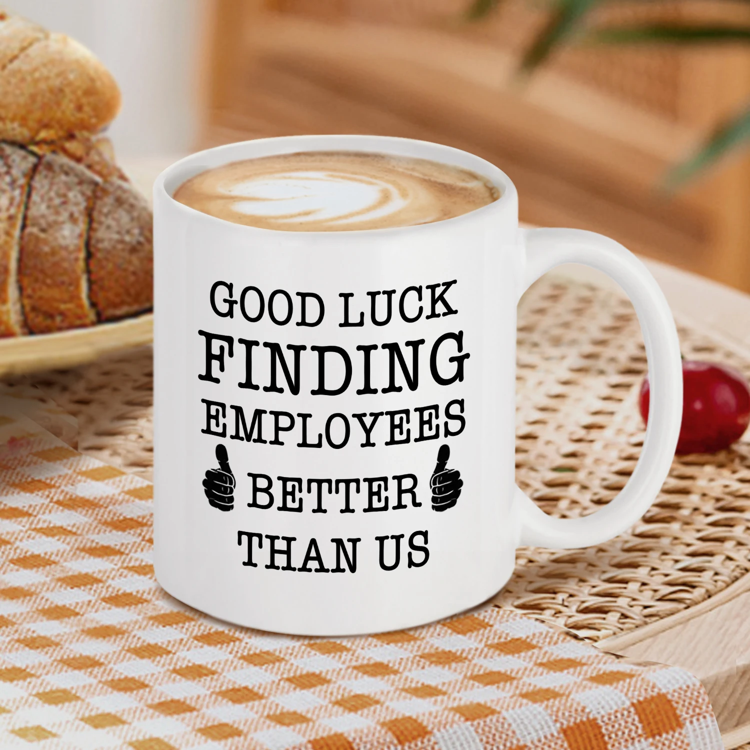 Best Boss Going Away Gifts,11OZ Ceramic Coffee Mug, Novelty Leaving Farewell New Job Retirement Birthday Gifts for Men Women