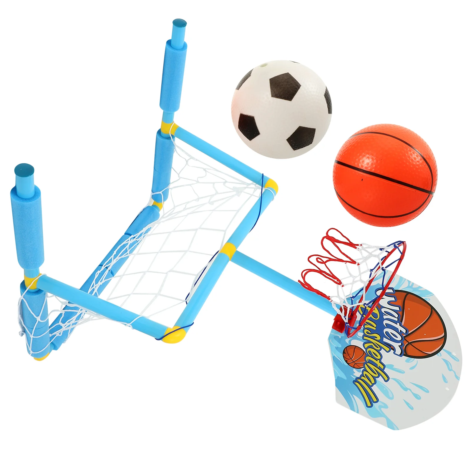 

Football Goal Basketball Hoop Soccer Swimming Pool Net Prop Replacement Toy Abs Supply Stand Child Door