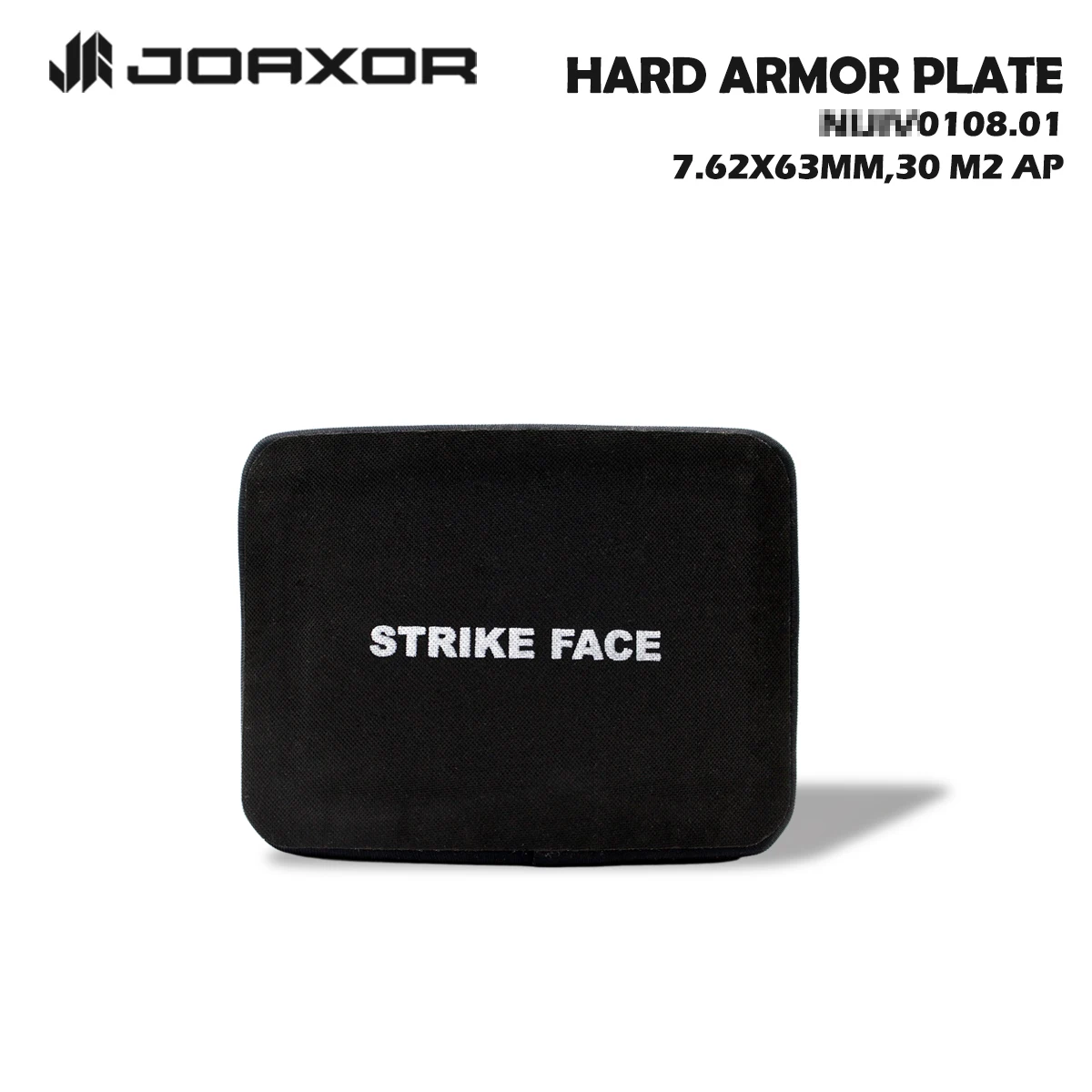 JOAXOR Aluminum Oxide 6''X6''In Level Waist Bulletproof Panel Ballistic Vest Side Plate Body Hard Armour Waist Plate