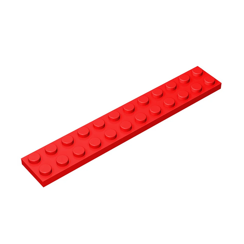 Gobricks GDS-515 placa 2x12 compatível com lego 2445 peças de brinquedos infantis bloco de construção partículas placa diy