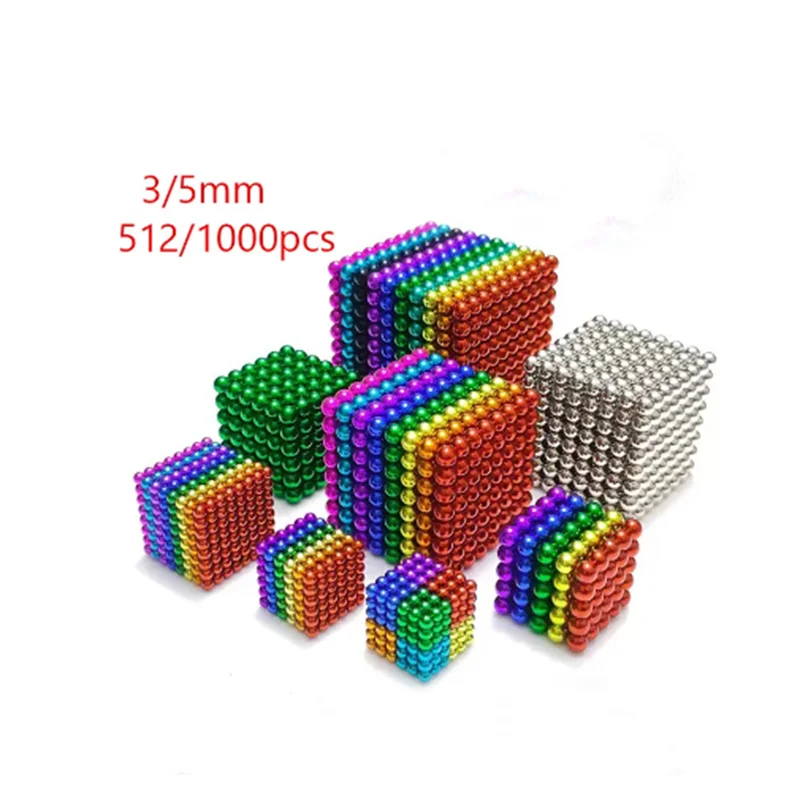 2025 Creative Designer Magnetic Set Beading Balling Building Colored Magneting Construction