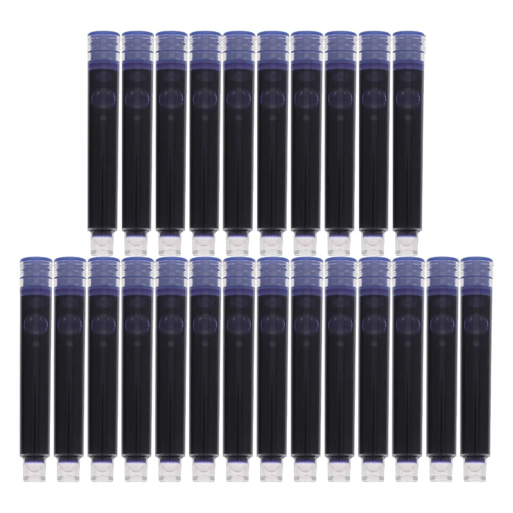 

200pcs 1 Set Fountain Refills Universal For Pens Office Supplies Students Stationery Pen Converter Ink Fill Ink