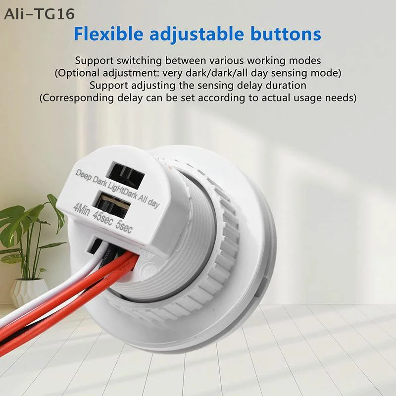 DC3.5-24V Mini Infrared Human Motion Sensor Automatic Sensing Infrared Switch For LED Corridor Ceiling Light Wardrobe Light