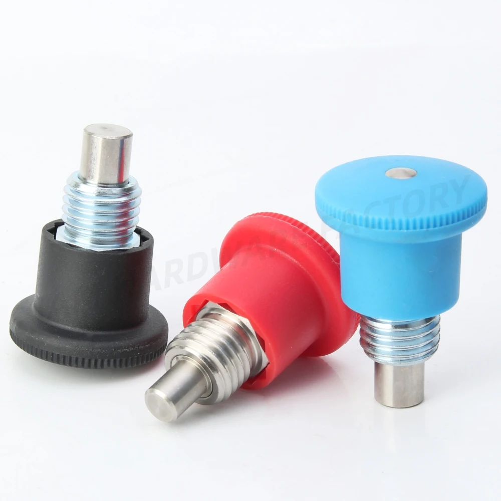 Factory In Stock MJ218 Plastic Knob Spring Locating Indexing Plungers Positioning Dowel With Locking Nose