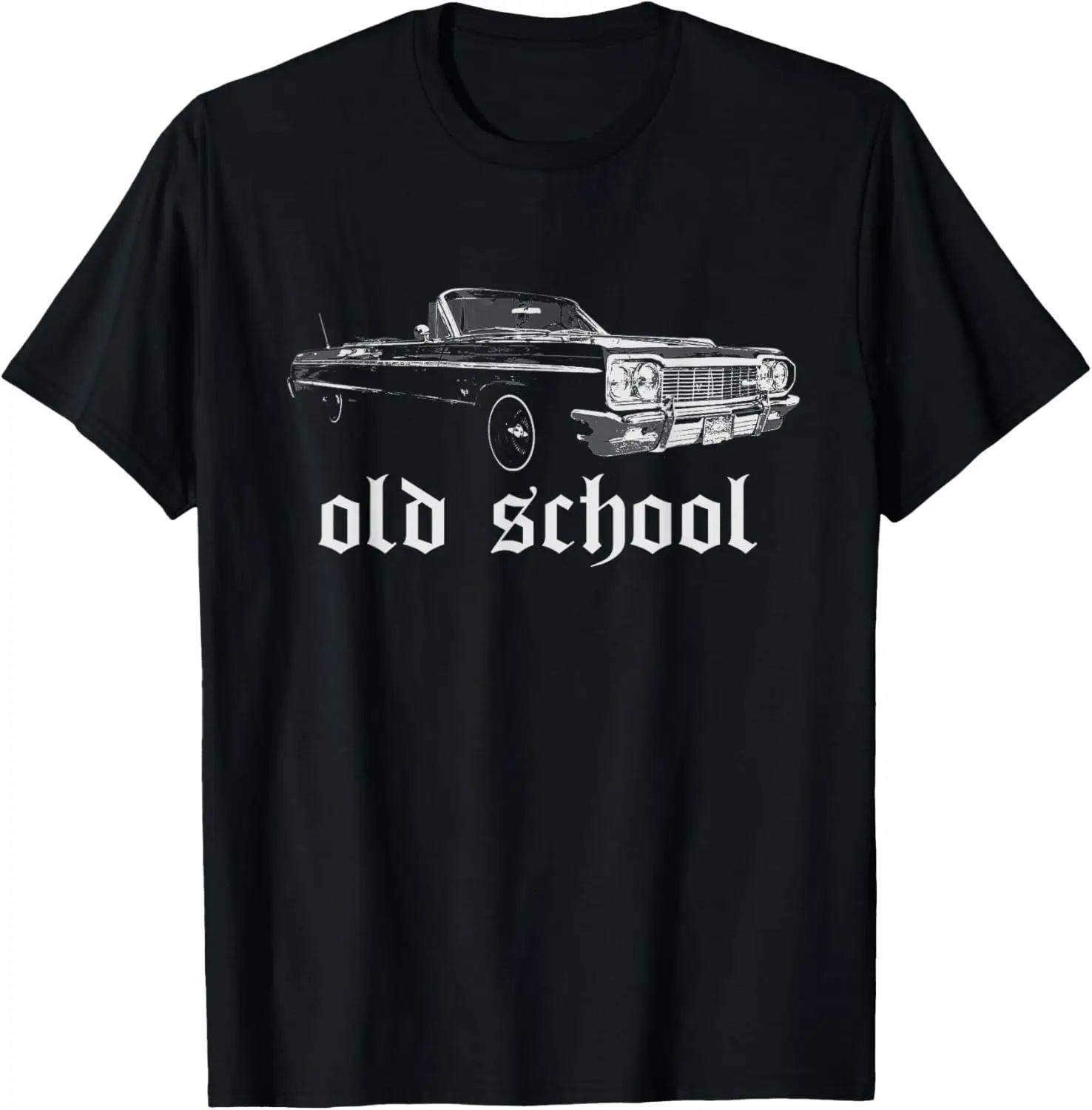 Lowrider Shirt For Men Cholo Old School Cali T-Shirt