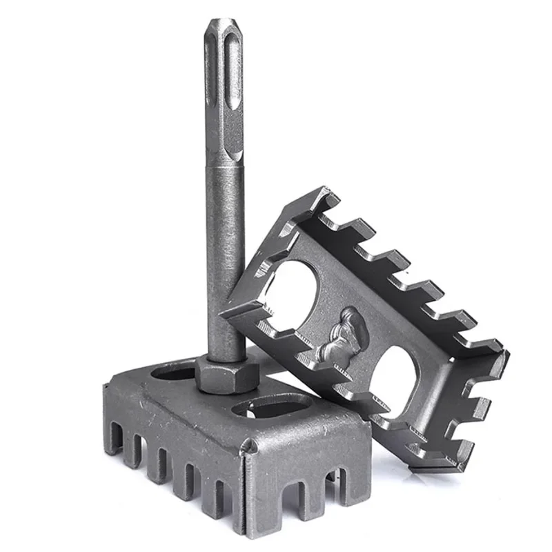 

86 Line box socket Hole Punch Quick Electric hammer Open hole Tools hardware tools Square handle is hardened and wear resistant