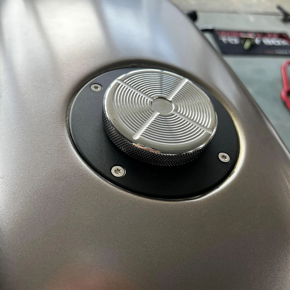 Für BMW K100 K100LT K100RS K100RT K100 K75 K1 CNC Aluminium Motorrad Kraftstoff Tank Tankdeckel Abdeckung Drehen öffnen Schnell Entfernen