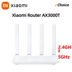 Xiaomi Router AX3000T 2.4G 5G Mesh Technology WiFi 6 Efficient Wall Penetration Children Online Protection WiFi Router Repeater