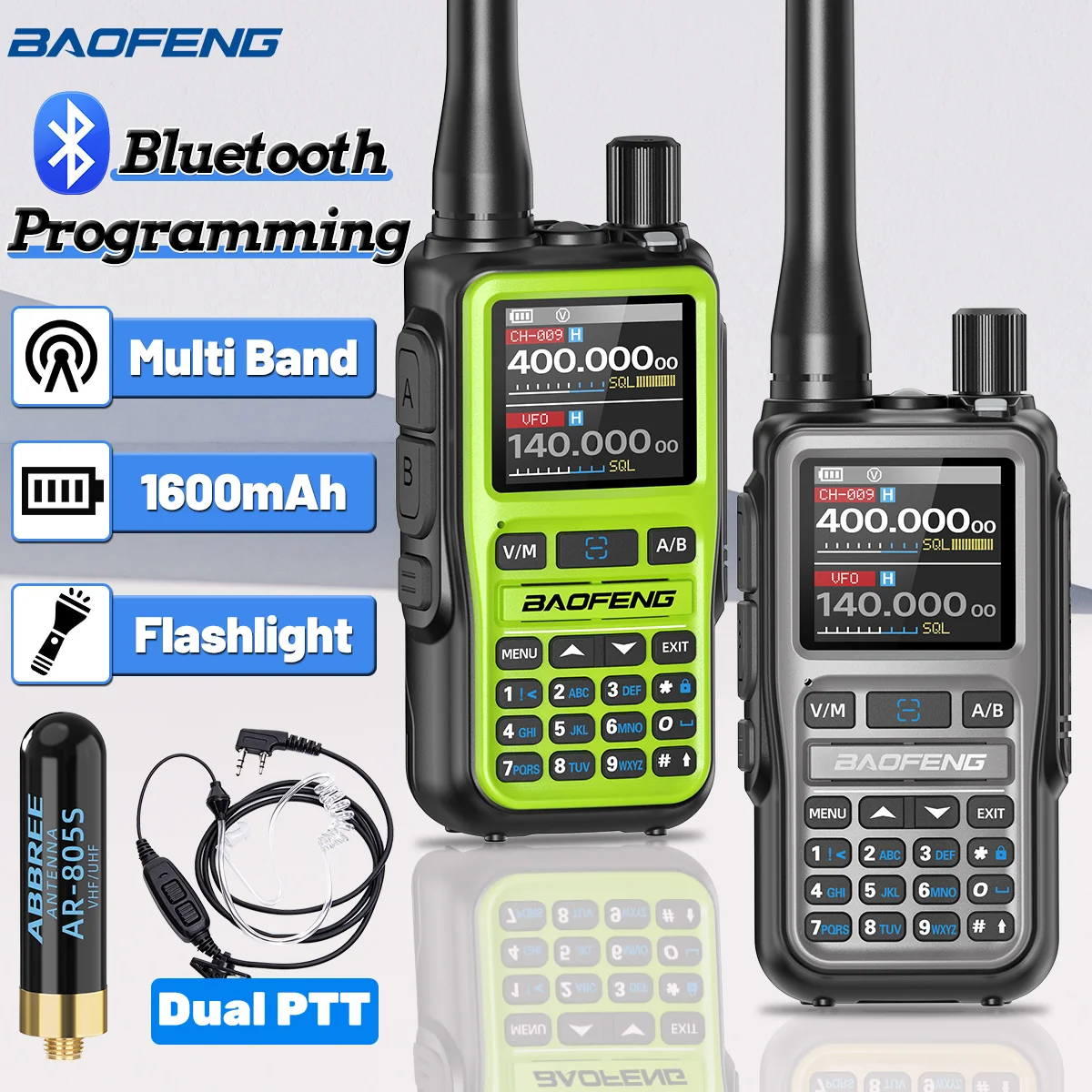 baofeng-uv-5r-ミニ無線機-noaa-ブルートゥース-プログラミング-usb-c-充電-am-ワイヤレス周波数コピー-フルバンド-fm-双方向無線機
