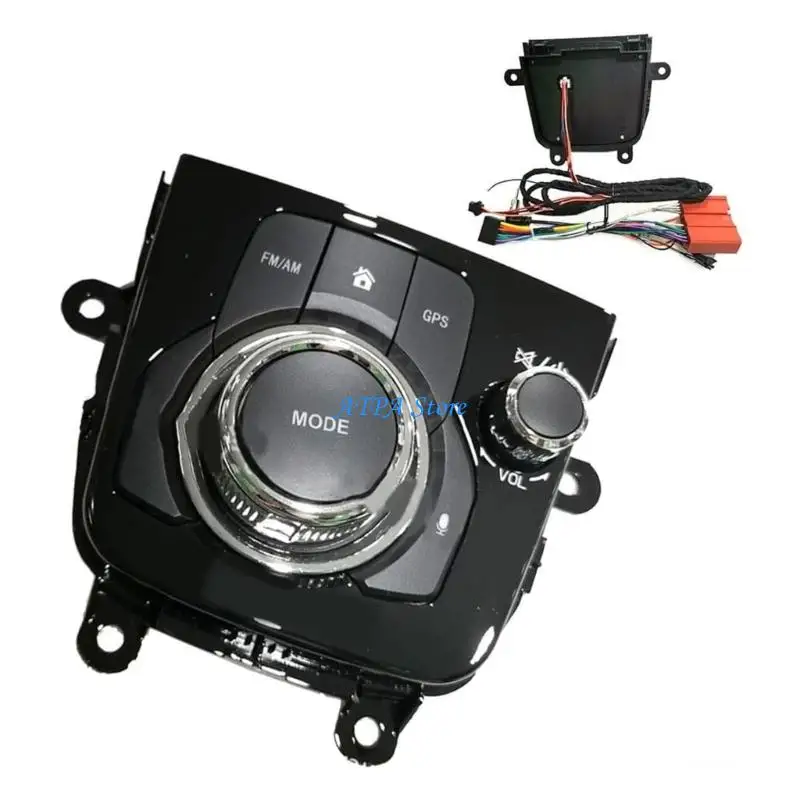 U13C مقبض تحكم عالي الكفاءة مع أسطح مزخرفة وجماليات حديثة للاستخدام الداخلي المريح للمركبة BHN1-66-CM0C #2