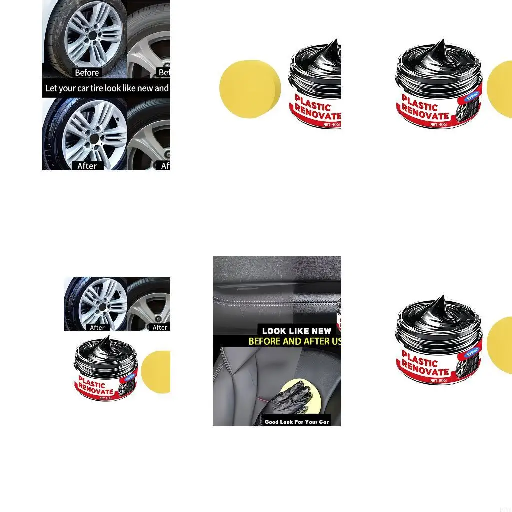 

Effective Scratch Remover Paste Quick Fixing for Vehicle Interior Plastic Parts D7YA