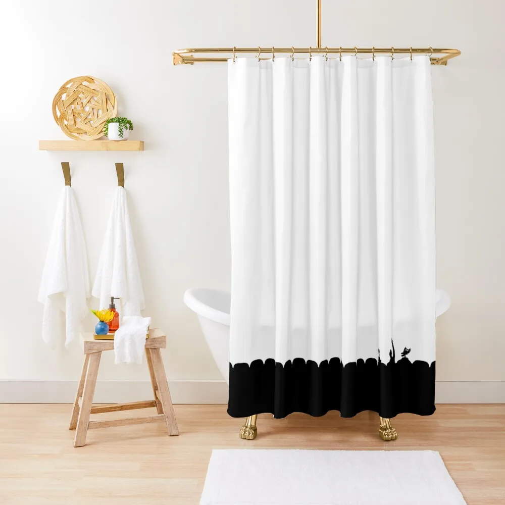 

MST3K Silhouette Shower Curtain Waterproof Fabric Bathroom Shower For Bathrooms Cover Shower Set For Bathroom Curtain