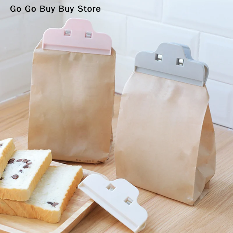 1 Stück Große Verschlussklammer, Haushalts-Küchen-Lebensmittel-Snack-Aufbewahrung Verschlussbeutelklammern, Feuchtigkeitsbeständige Chip-Clips Beutelklammern Lebensmittelklammer