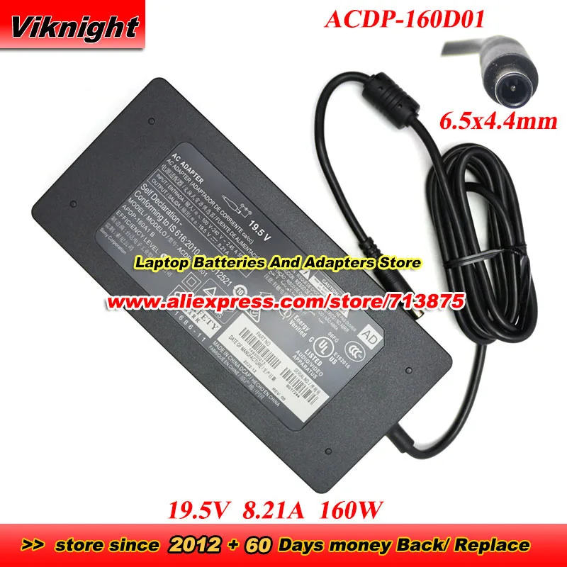 

ACDP-160D01 19.5V 8.21A 160W AC Adapter For XBR-55X850D kd-50sd8005 TV Power Supply ADDP-160A1 B With 6.5 x 4.4mm