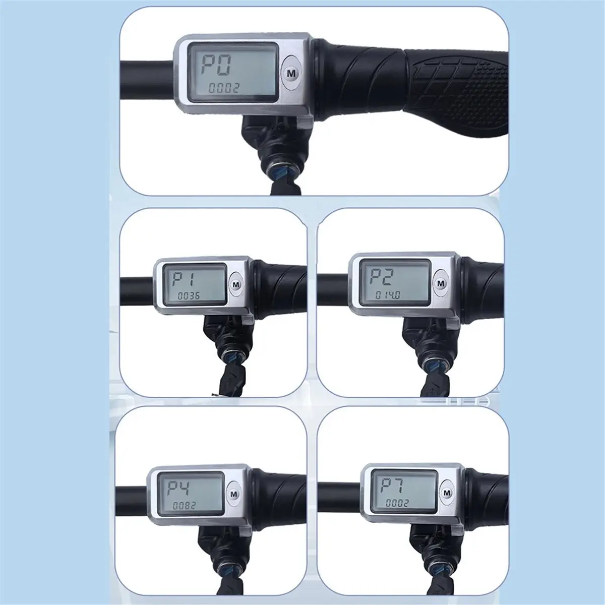 36/48V 500W Trainers Rollers Electric Bike Controller Kit Motor Controller with 802 Half Throttle Handle LCD Panel