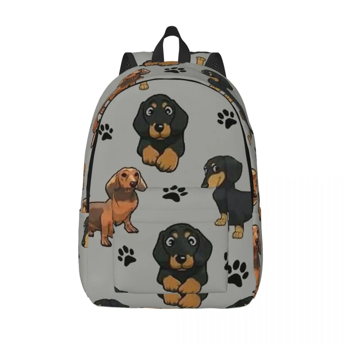 

Рюкзак с рисунком собаки таксы для мальчиков и девочек, детские школьные сумки для книг, рюкзак с колбасой, детский сад, сумка для начальной школы