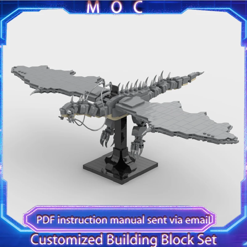 747 PCS Customize Combination Set The Rings Fell Beast Preserving The Distinctive Features Crganisms Block Model Toys Kid Gifts