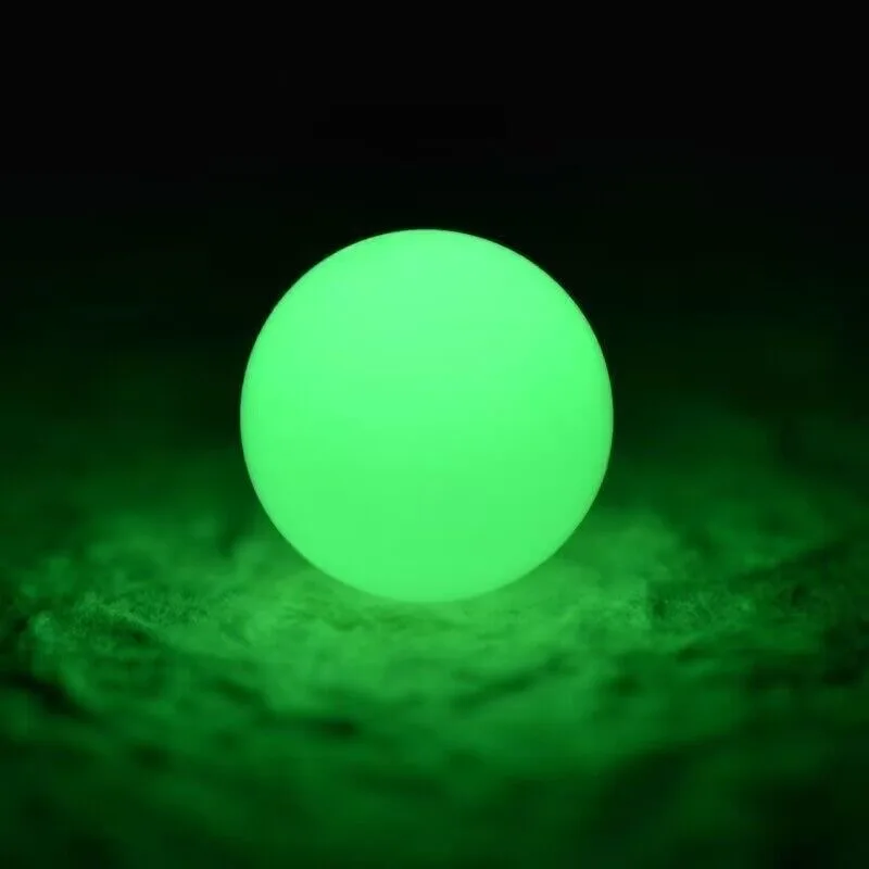 Proiettile di plastica da 5,95 mm Accessori per gioielli fatti a mano fai-da-te Sfera di plastica di precisione da 6 mm Palla giocattolo senza foro Sfera di perline incandescente notturna