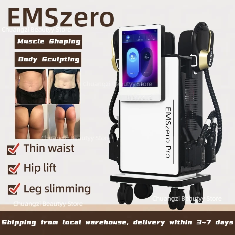 EMSZERO-体の彫刻のためのプロの電磁彫刻機,EMS,骨盤の筋肉刺激装置,痩身,新星,サロン