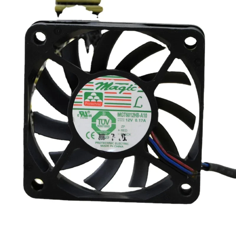 New Cooler Fan MGT6012HB-A10 12V 0.17A 6cm 6010 Cooling Fan 60*60*10mm