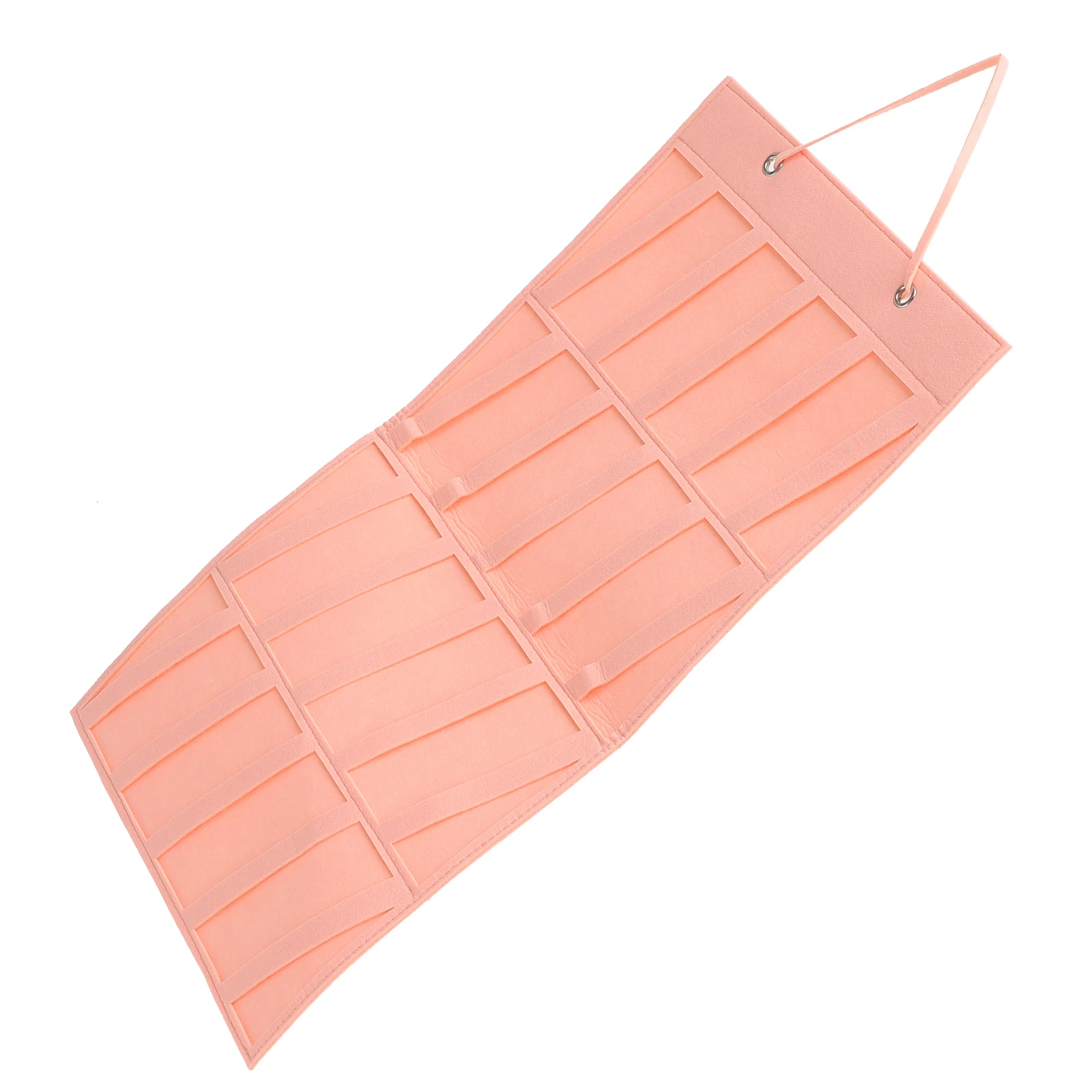 

Jewelry Storage Bag Headband Wall Hanging Display Pouch Hair Bow Holder Organizer Clips Bow Accessories Closet Necklace