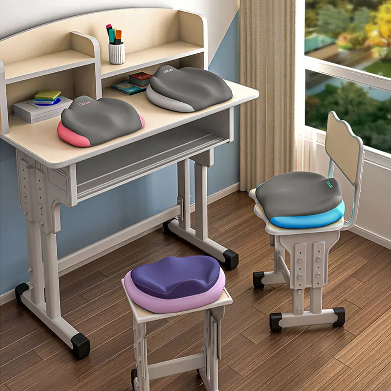Traagschuim Kantoor Klaslokaal Stoel Kussen Autostoel Student Heup Kussen Massage Orthopedische Kussens Bil Coccyx Kussentjes