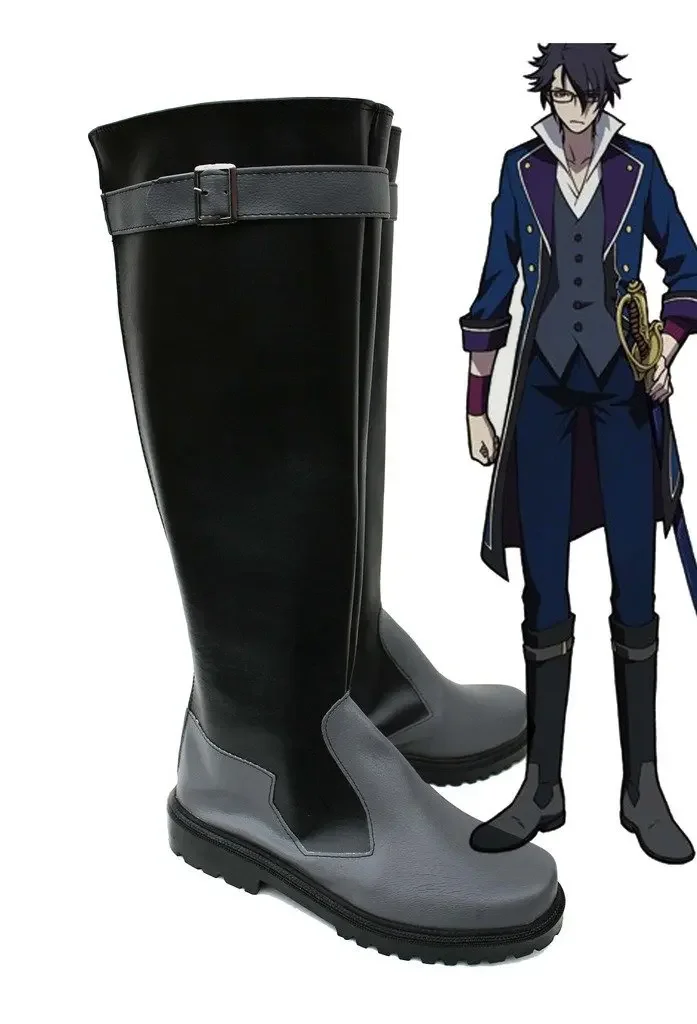 K RETURN OF KINGS Anime Fushimi Saruhiko Cosplay Shoes Boots Custom Made