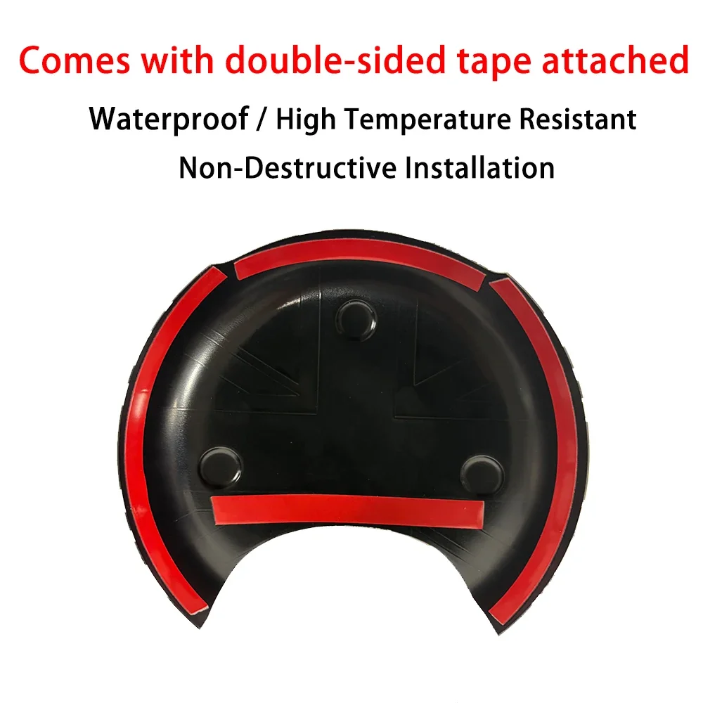 The Black Flag Car Tachometer Cover Sticker For Mini One Cooper S R55 R56 R58 R60 R61 Car-Styling Interior Auto Accessories