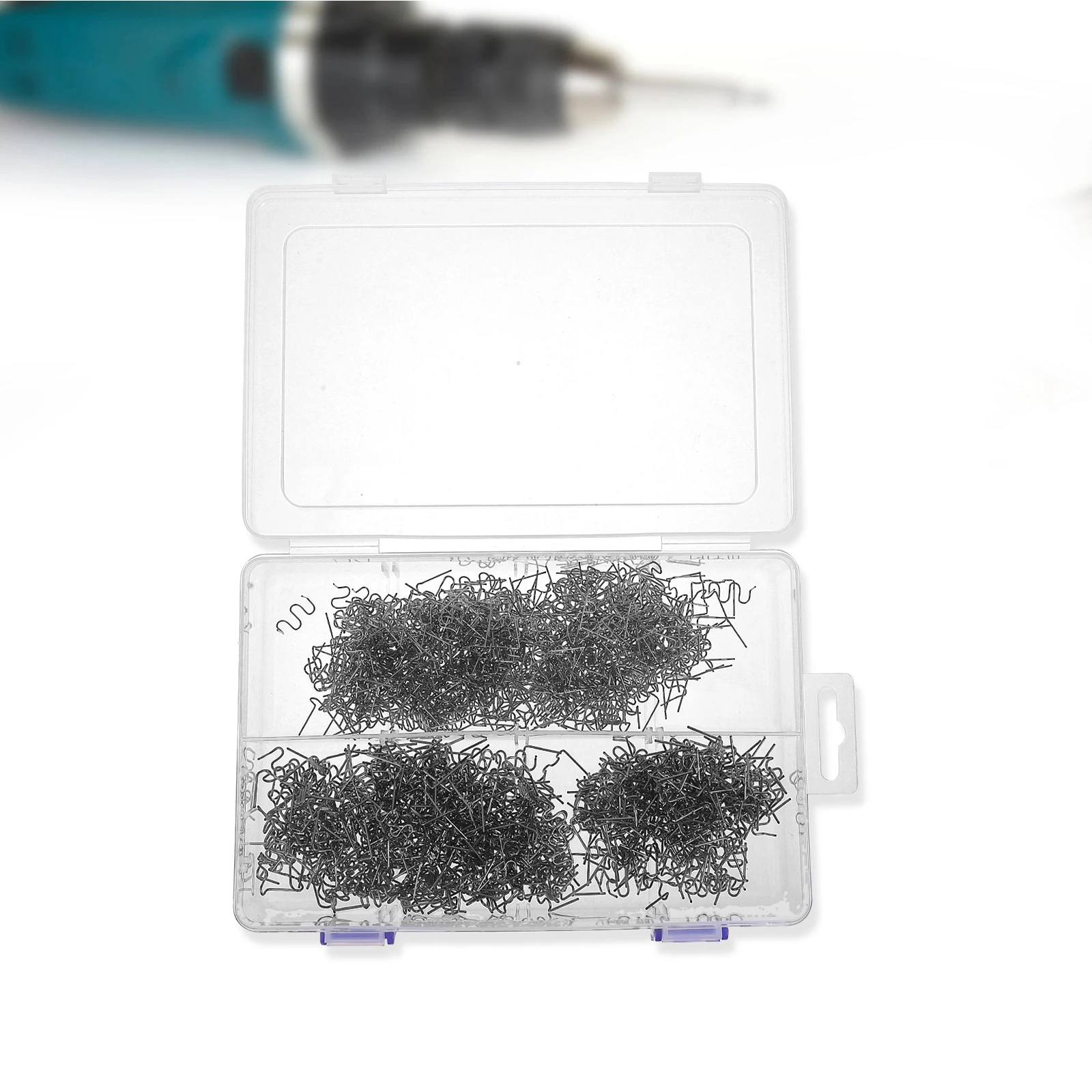 

1000 Pcs Welding Rod Hot Staples Car Bumper Repair Wire Iron Stapler Plastic Kit