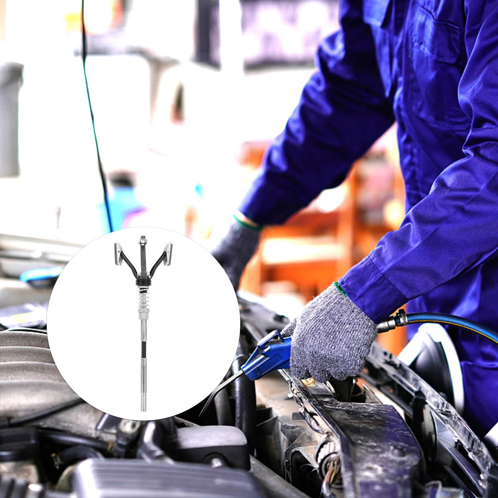 

Cylinder Hone Deglazer Grit Stones Engine Cylinder Polishing Tool Flexible Shaft Self-Centering Piston Grinder For Fast Cleaning