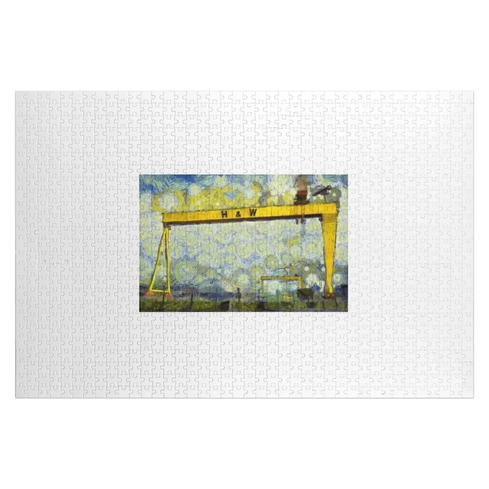 

Starry Belfast Shipyard Jigsaw Puzzle Game Children Personalized Gifts Personalized Gift Puzzle
