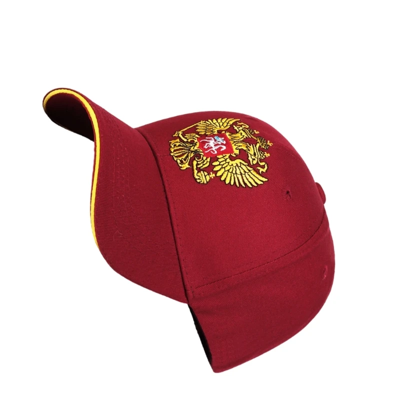 Patriotic Russian Stitched Cotton Caps Adjustable Baseball Hat for Daily