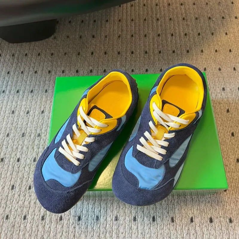 

Women's Niche Summer Breathable German Trainers, Lightweight Lace-up Casual Sports Running Shoes Fashion Sneakers