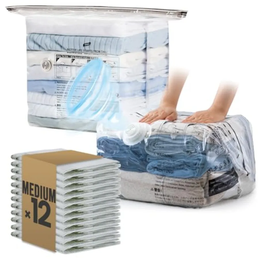 

Вакуумные пакеты для хранения Pack Cube, размер 25x19x11 дюймов, вакуумные пакеты для одежды, компрессионная упаковка для путешествий, для одежды и одеял