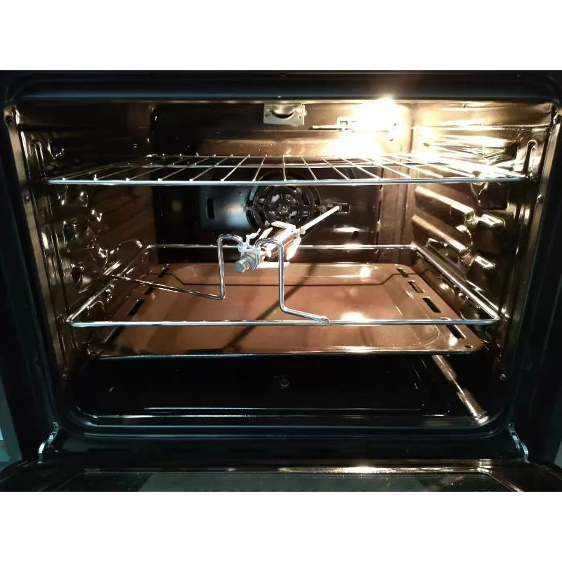 أفران مدمجة بسعة كبيرة سعة 60 لتر لموقد الغاز المنزلي مع فرن البيتزا وأجهزة المطبخ الخشبية #4