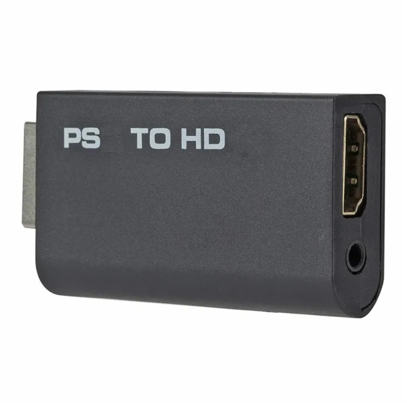 La salida de Audio admite modos de visualización para PS2 a adaptador Compatible con HDMI para conectores de pantalla de Monitor de consola de juegos