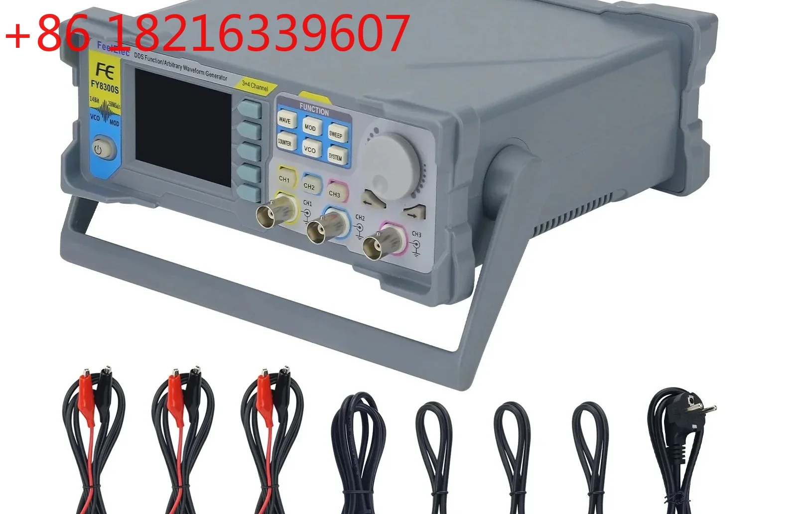 TAO  FY8300S-20M 20MHz 40MHz 60MHz 3-Channel DDS Function Arbitrary Waveform Signal Generator 4CH TTL Level Output