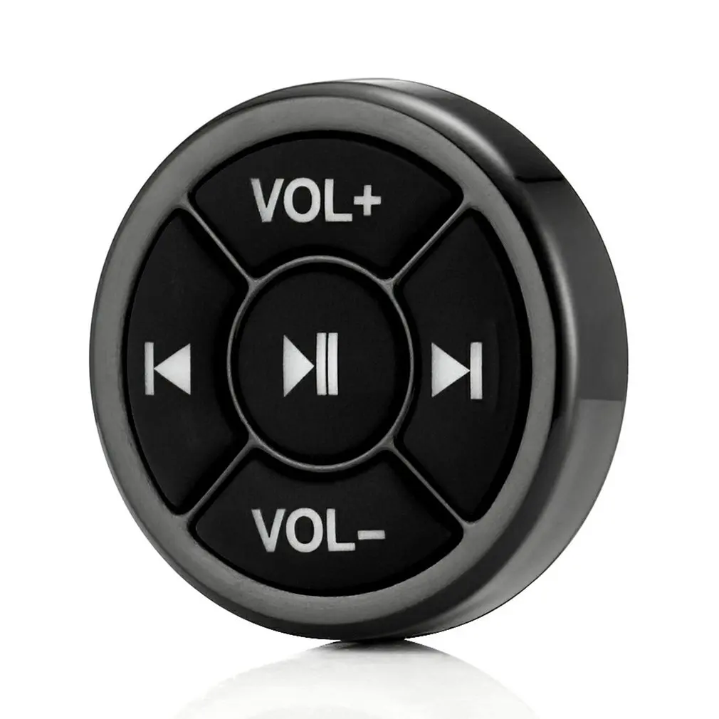 Kabellose Bluetooth-Fernbedienung Medientaste Multimedia-Lenkrad-Musikplayer für Android iOS Smartphone Auto-Kit – Detail 7