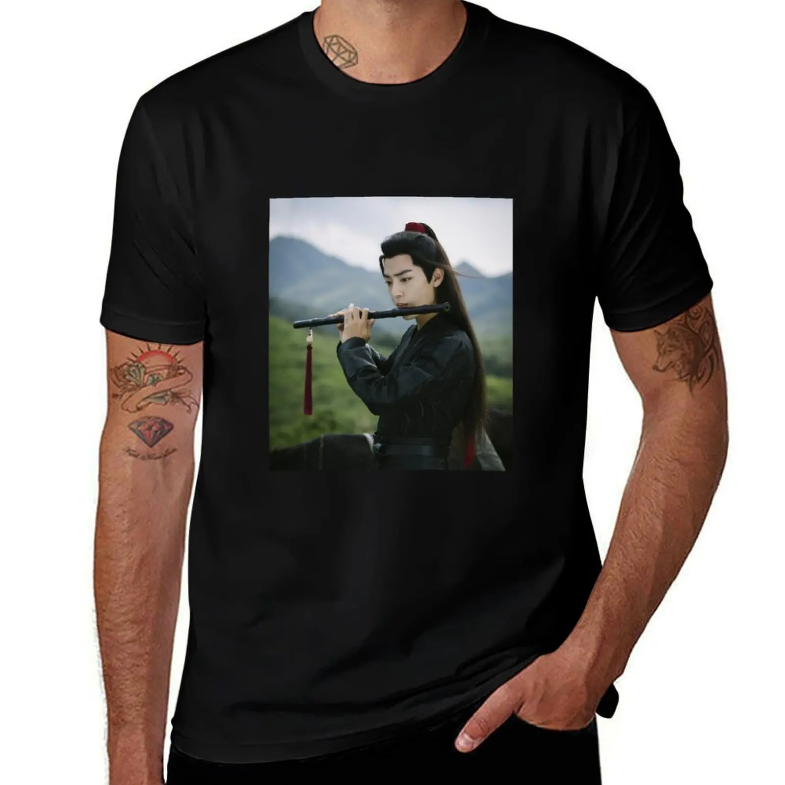 

The Untamed Xiao Zhan 1 T-Shirt Odor Resistant Short Sleeve Top