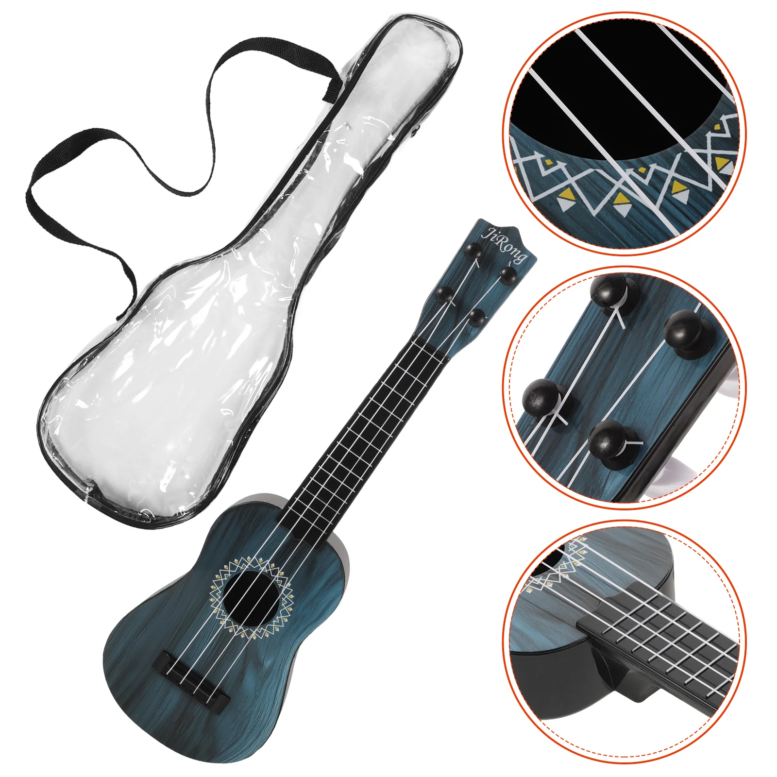 

Ukulele Toy Toys Kids Ukelele Mini Guitar Plastic Ukeleles for Toddler Child Childrens