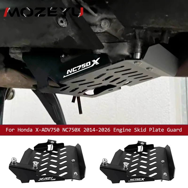 

X-ADV 750 NC750X 2026 Skid Plate Bash Frame Guard For Honda X ADV XADV 750 NC750 NC 750X 2014-2024 2025 Engine Cover Protection