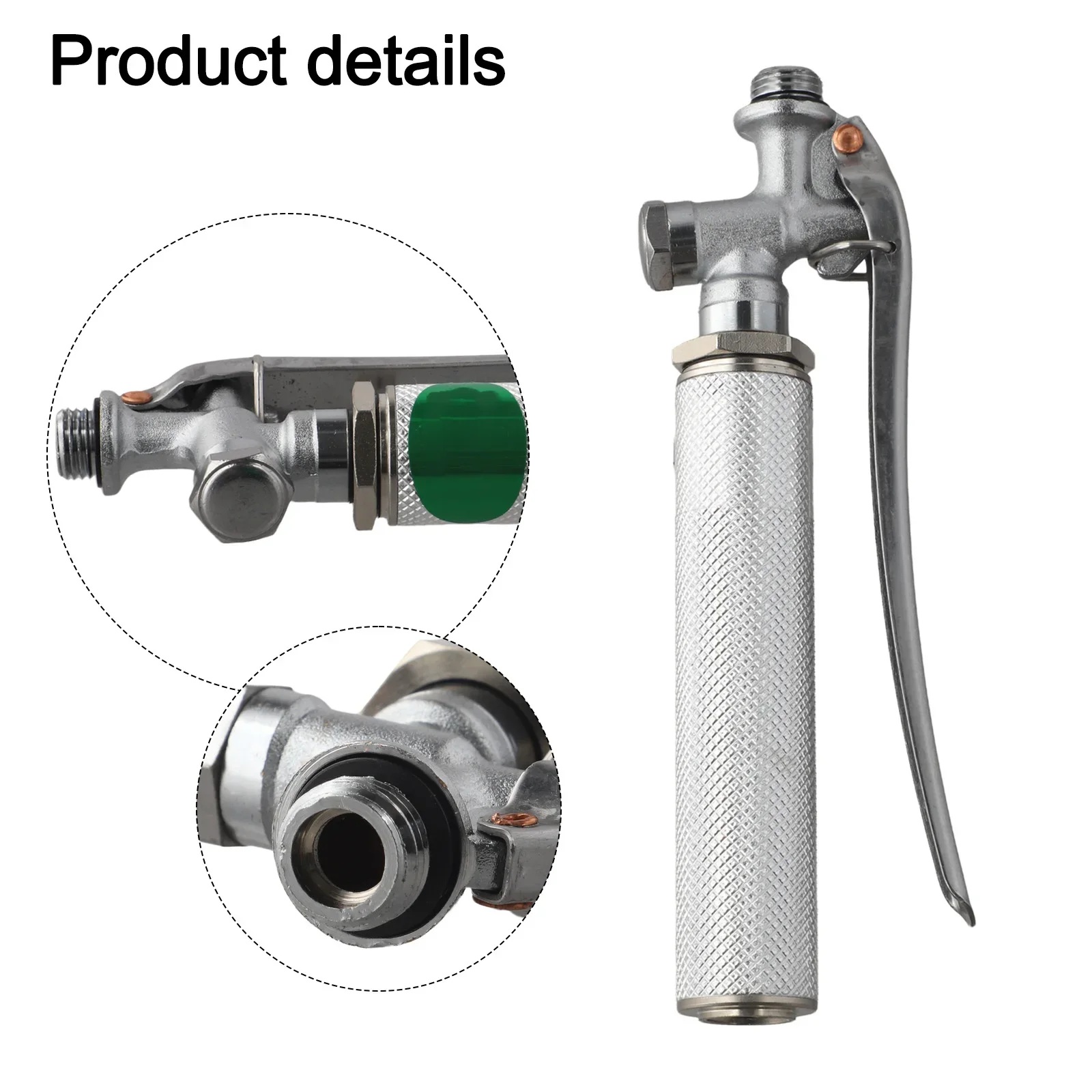 Stainless Steel Trigger Handle for High-Pressure Spray Systems Used in Agriculture Forestry Livestock and Aquaculture