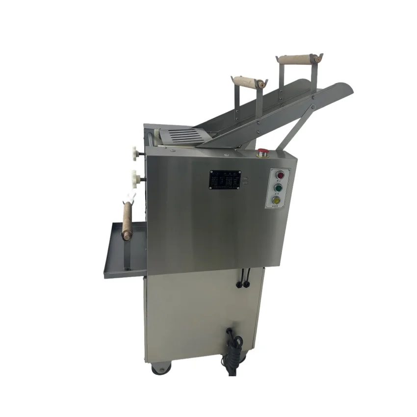

【Hot】Commercial Stainless Steel Automatic Noodle Making hine Pasta Roller Dough Sheeter Press Cutter for Restaurant Factory
