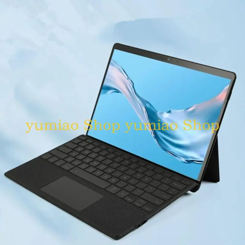 587B Wirelessly Keyboards For Surface 8/9 Keyboards Bluetoothcompatible Keypad 7 Color Backlights