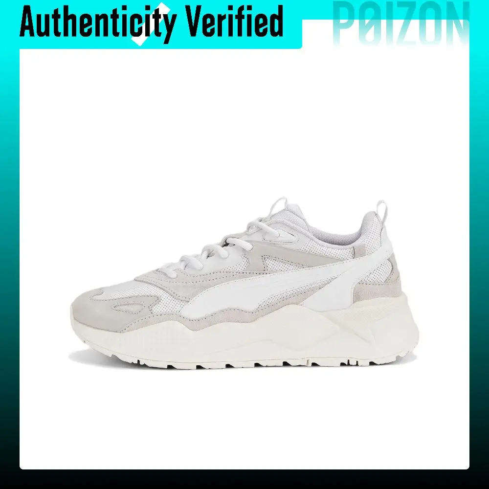 PUMA RS-X Casual Shoes Unisex Low-top White/Gray 390776-02
