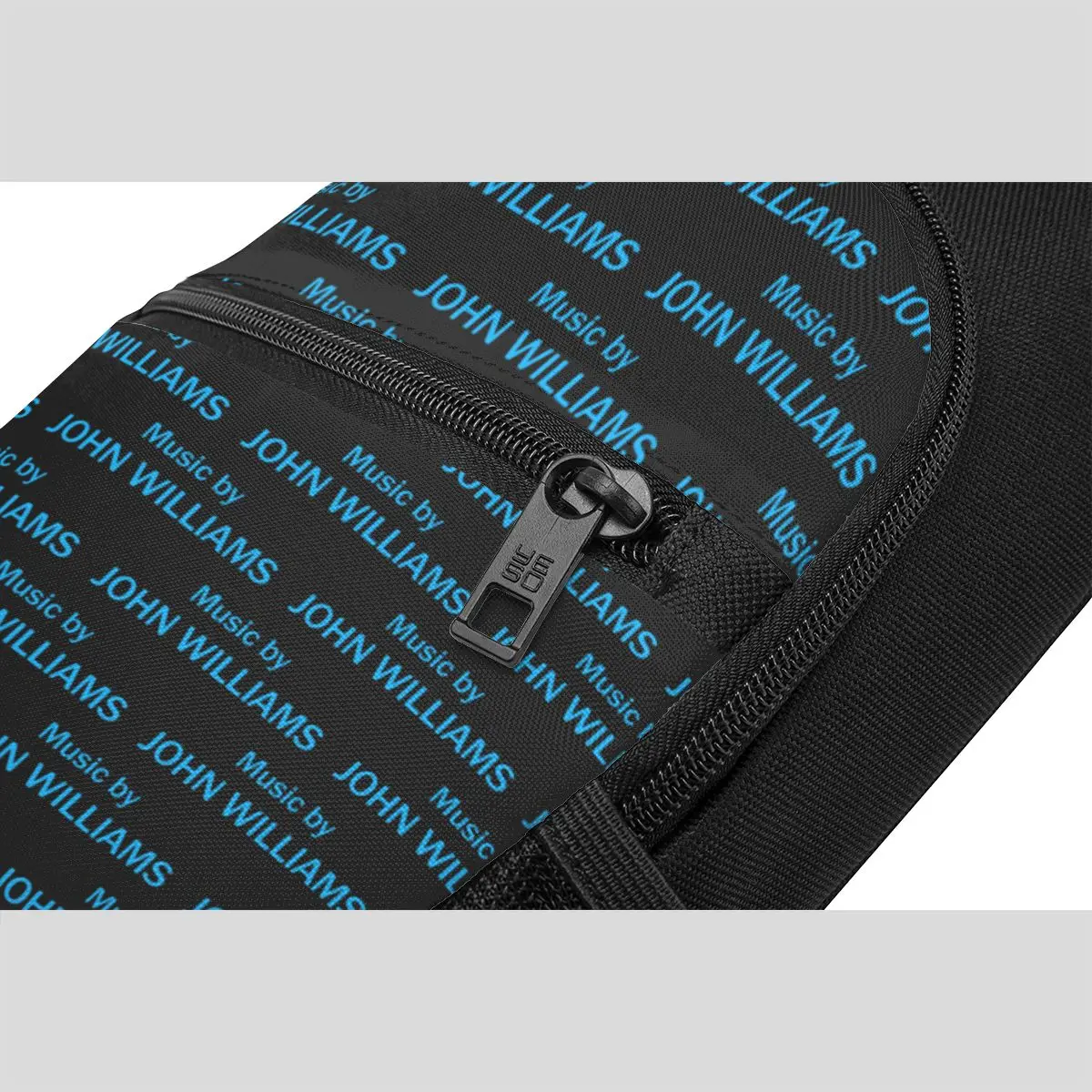 Music By John Williams Chest Bag Men Sling Crossbody Backpack Chest Bag Traveling Hiking Daypack Shoulder Bag