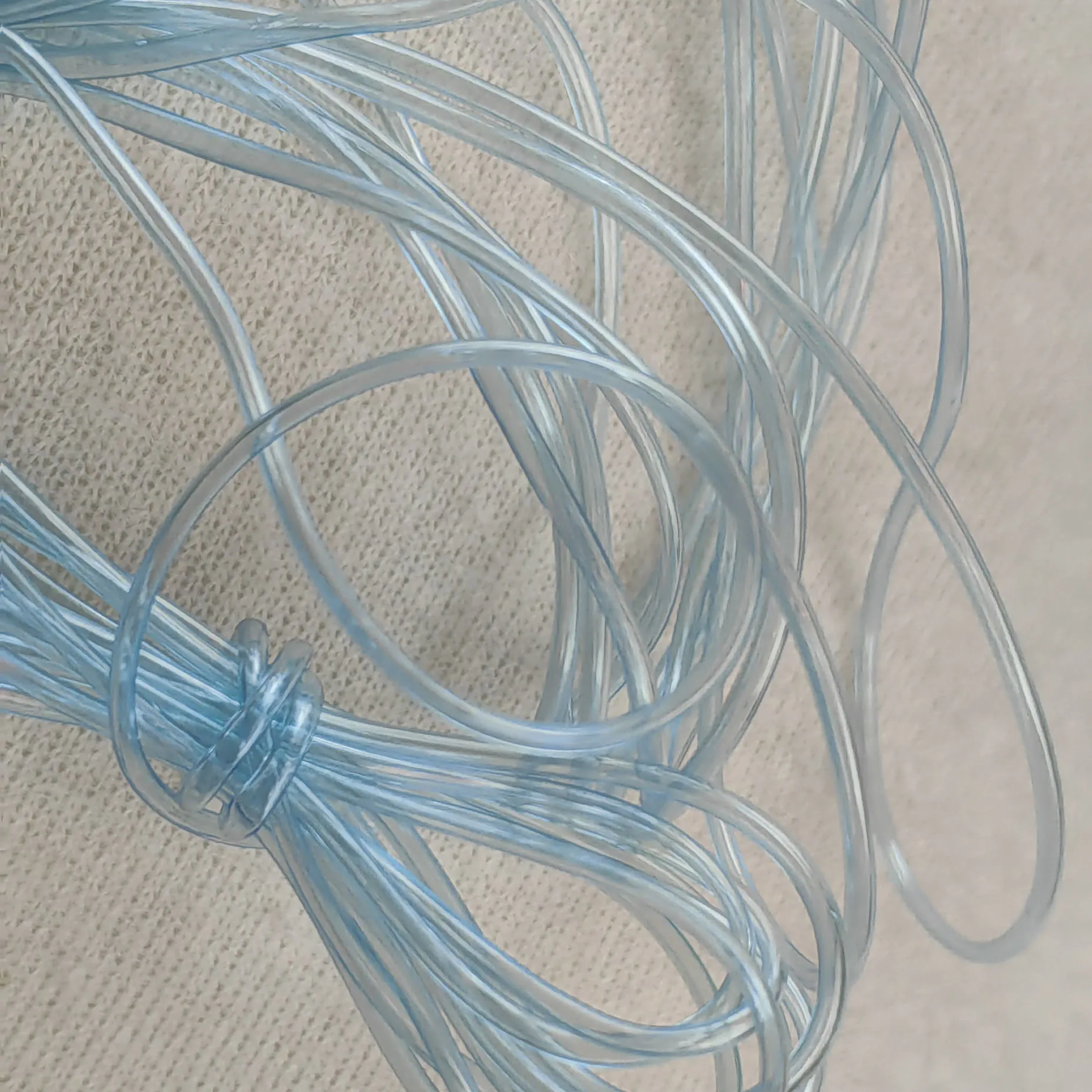 2mm  thick hollow plastic hose accessories DIY bicycle model accessories solid color PVC tube 5meters
