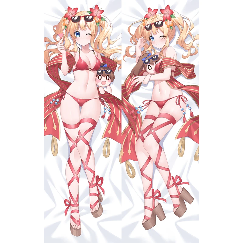 

Dakimakura Anime Pillow Cover Seductive Giant Breasts Double Sided Print Life-size Body Decoration