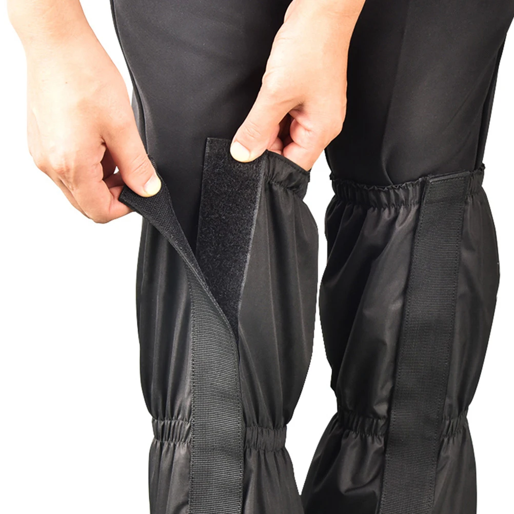 

2pcs Waterproof Gaiters For Adults Outdoor Hiking Skiing Windproof Breathable Snow Leg Covers Durable Boot Protector