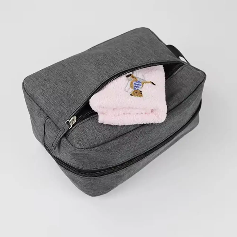 Bolsa de aseo de moda, Juego de Bolsa de maquillaje, bolsa de almacenamiento impermeable portátil, bolsa de aseo de gran capacidad para viajes